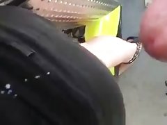 Sempre mão de vidro dildo com a compra grupo pornô